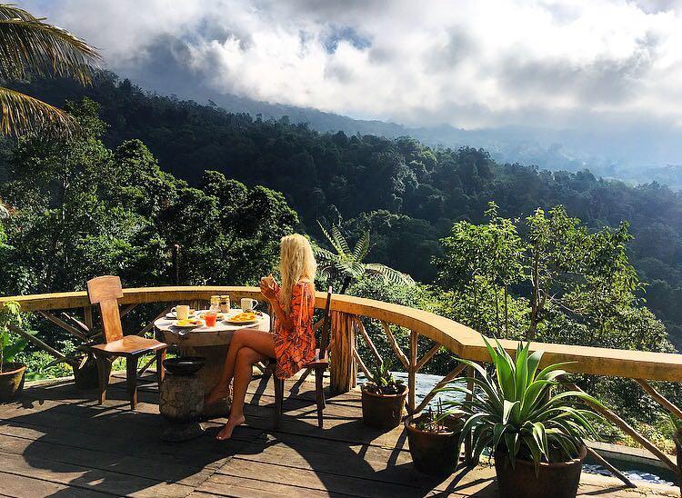 Bed and Breakfast Dwan Tea Mountain Side Jatiluwih Exteriér fotografie
